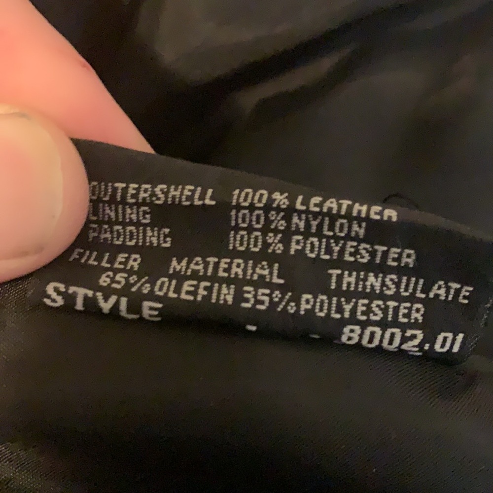 Wilson’s Leather Rocker Jacket - Picture 6 of 6